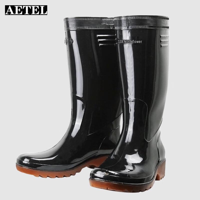 AETEL Men s High-Top Waterproof Rain Boots 37
