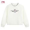 Li-Ning Women's Fleece-Lined Round Neck Sweatshirt AWDV998