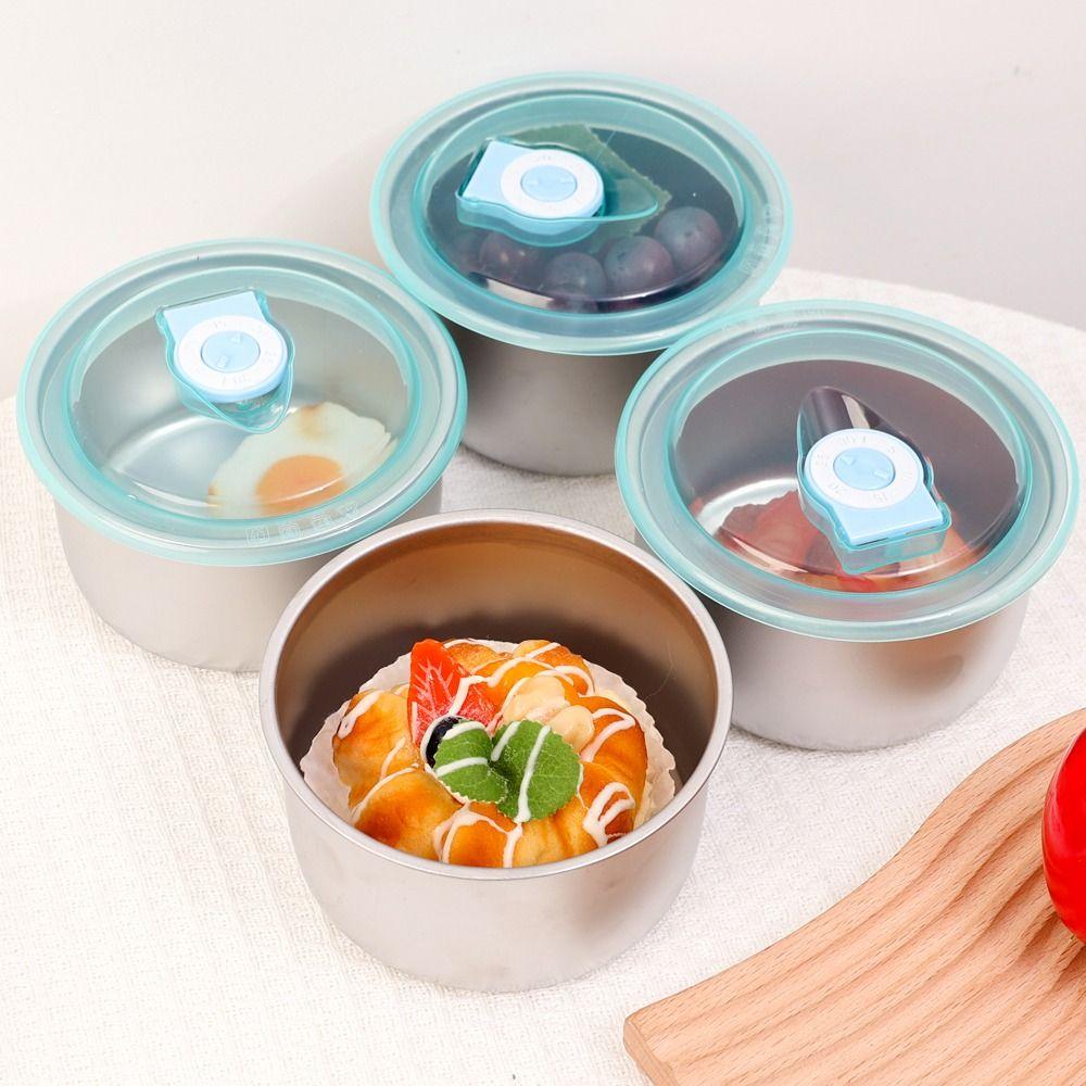 

Easy to Clean Sealed Fresh Box Lunch Meal Prep Storage Steamed Egg Bowl for Kitchen Tableware