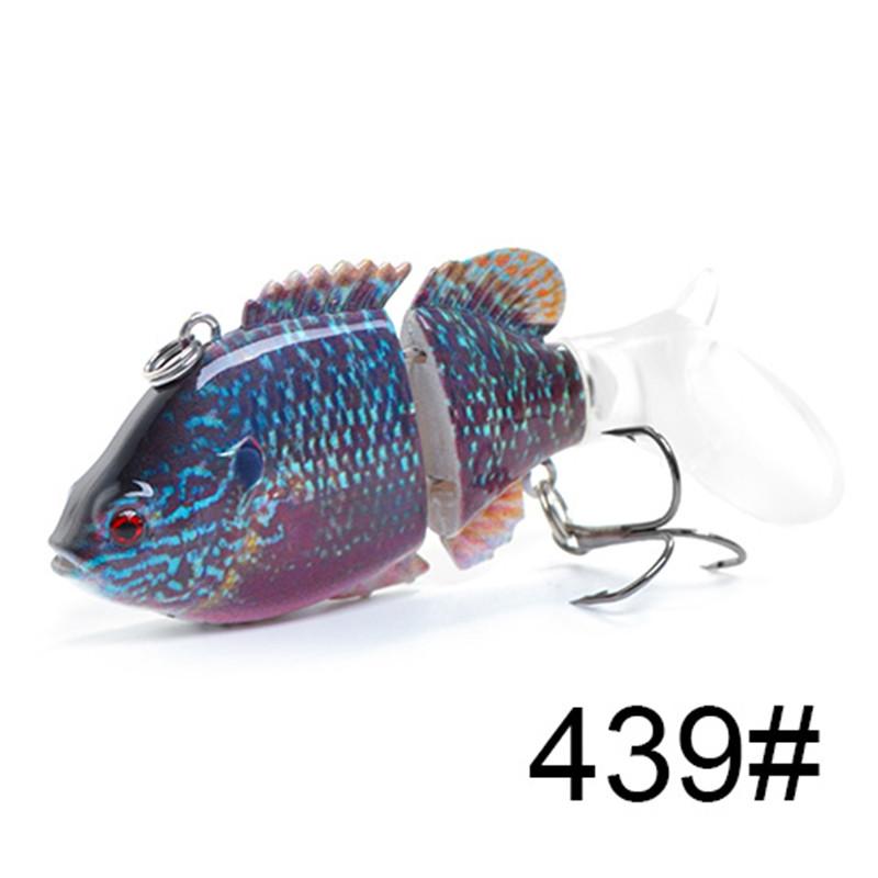 FTK 1 Piece 7.5CM-13G 2 Sections Multi-section Small Fishing Bait Swimming Bait Barracuda Bait