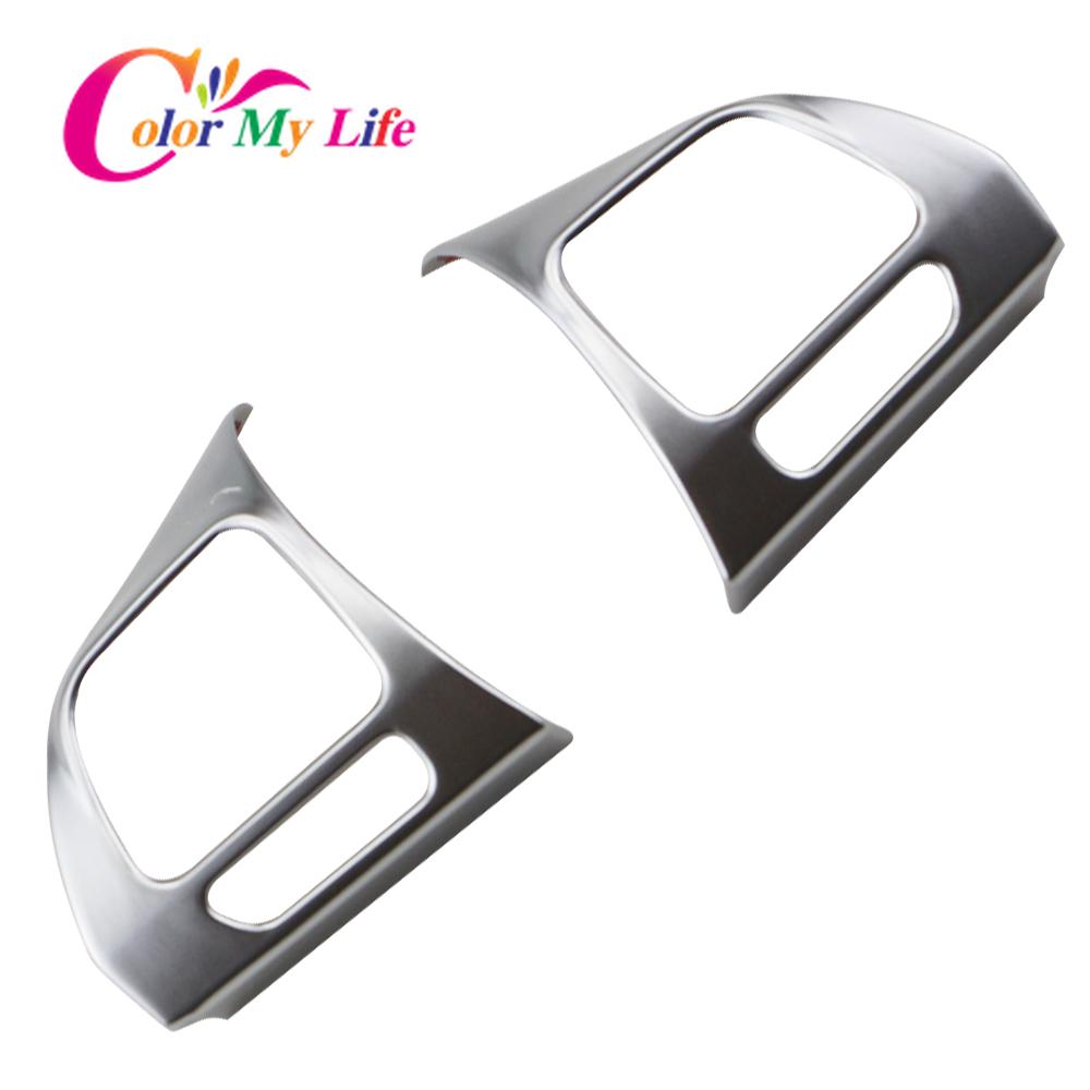 Color My Life Car Steering Wheel Switch Panel Sequins Trim for Vw Golf Mk6 Passat B7 Cc Eos Tiguan Jetta Touran Sharan