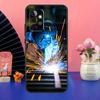 Welder Welding Hot Metal Worker Case For Samsung Galaxy A54 A34 A24 A14 A73 A53 A33 A23 A13 A52 A32 A22 A12 A51 A71 Cover