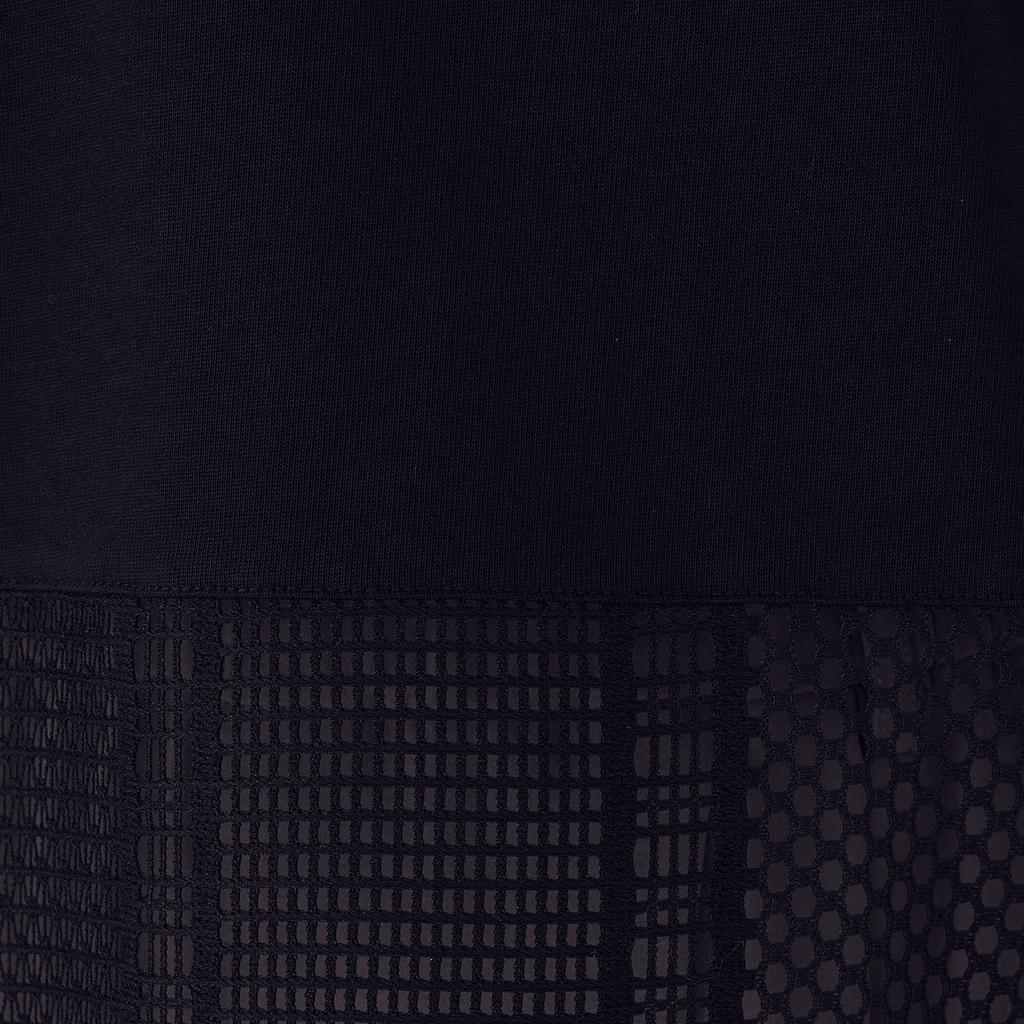 Comme Ca Ism Lace Combination Black L T-Shirt 12-68CK31-205