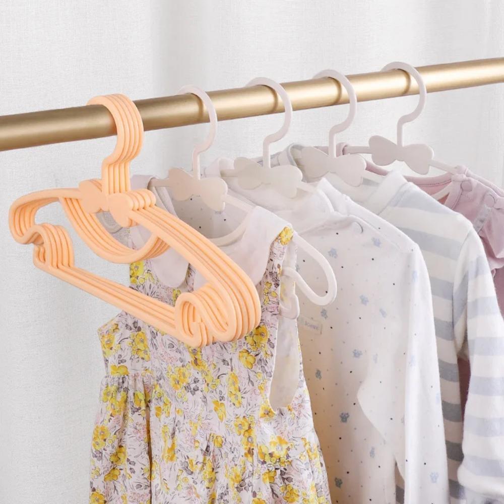 10-pack Plastic Baby Clothes Hangers Portable Clothes Rack – Children's Clothing Storage and Display Rack