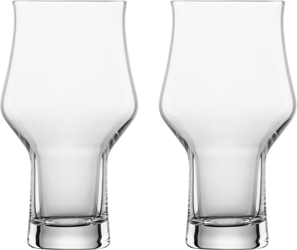 ZWIESEL GLAS Break-Resistant Beer Glasses, Beer Basic, for Stout Beer, Pair of 2, Machine-Made (m123650)