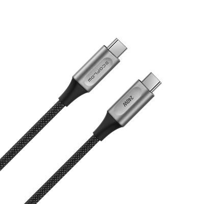 EcoFlow RAPID Pro Nylon 240W USB PD Compatible Cable for iPhone MacBook and Galaxy 1.8m Heavy-Duty USB-C & USB-C 16, Pro/Air, iPad,