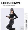 Women's Plus Size Dark Washed Wide-Leg Jeans with Zipper - Retro Style for Spring and Autumn
