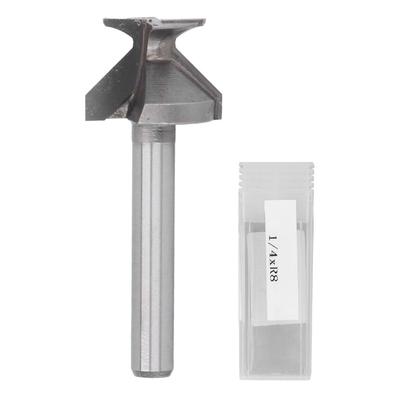 Fresa para Curvas Integrada Haste de 1/4 de Polegada Fresadora de Formação Integrada R8 para Porta de Madeira Armário de Parede