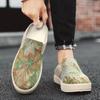 Fashion Slides Eva Rubber Male Slipper Mules Canvas Men's Shoe Half Low Price Mascullino High Quality Fashion 2025 Original Y2k Style