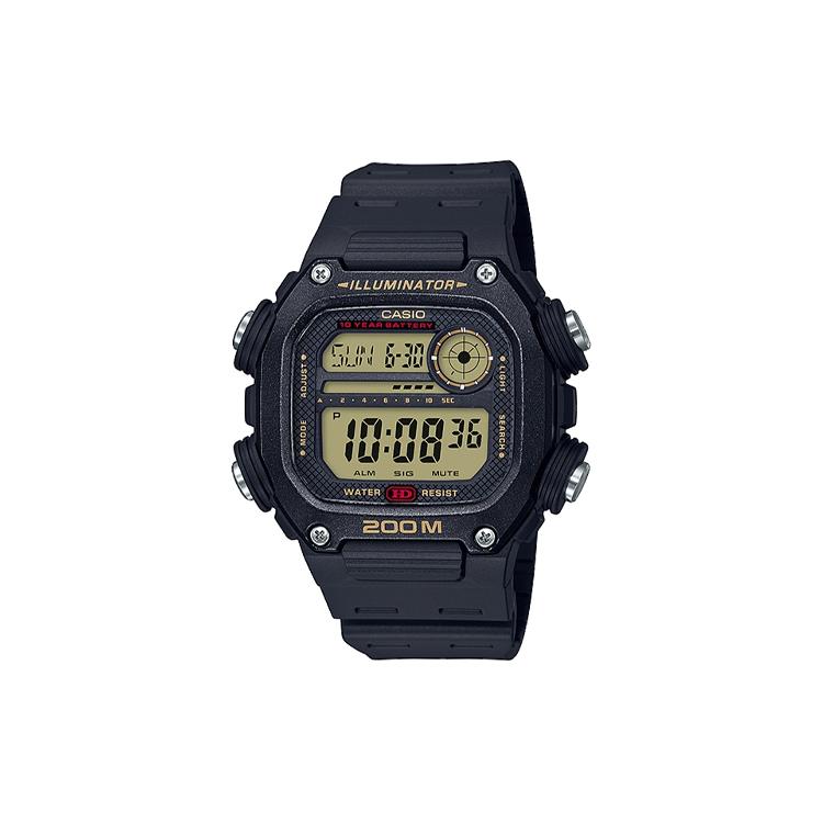 CASIO Men G-SQUAD Series Gray Watch DW-291H-9AV DW-291H-9AV Black Dial