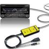 Toyota 5+7P Connector USB Auxiliary Cable Adapter for MP3 Player and Radio