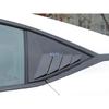 For Changan Deepal L07 2024 + Car Styling Rear Triangular Side Window Louver Glass Blind Cover Protector Decoration Accessories