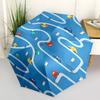 Traffic, Cars- Automatic Umbrella,Suitable for Men and Women,Suitable for Birthdays, Christmas, Gifts for Fashion Lovers0931b