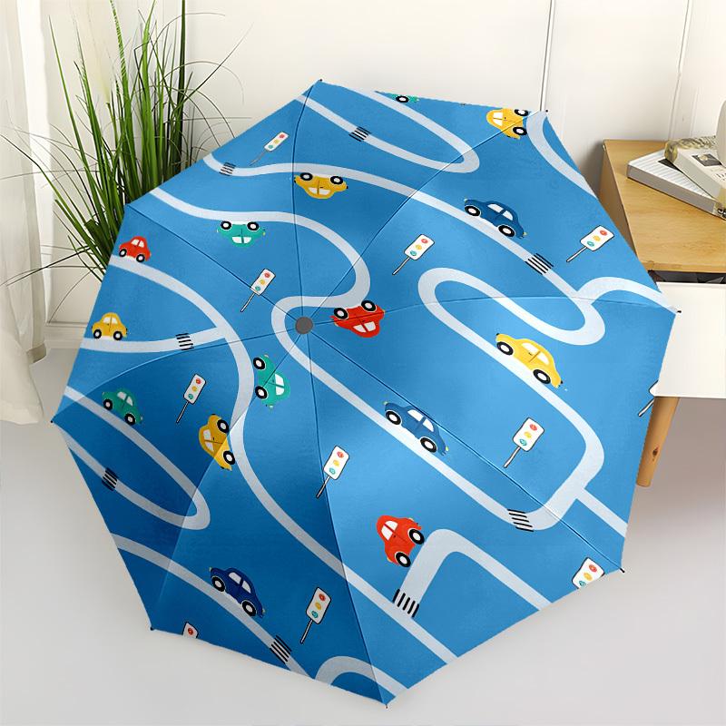 

Traffic, Cars- Automatic Umbrella,Suitable for Men and Women,Suitable for Birthdays, Christmas, Gifts for Fashion Lovers0931b