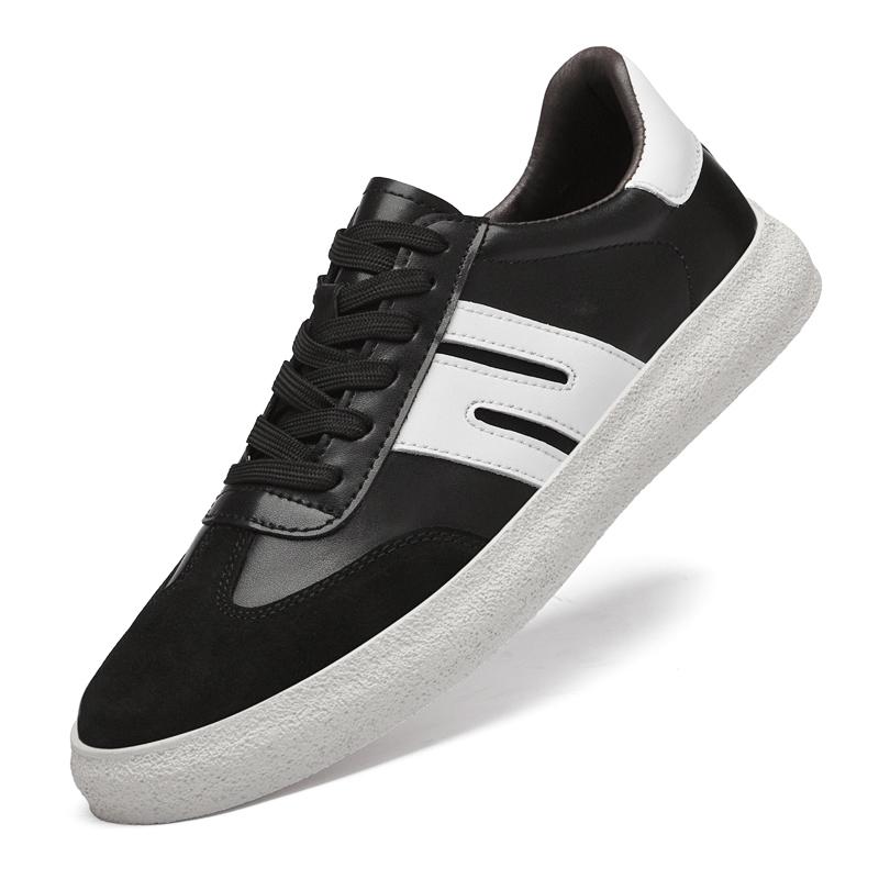 

Мода Мужская Мода Повседневная Кожаная Обувь Мужская Люкс Дышащие Кроссовки Шнуровка Мужская Обувь для Ходьбы 2024 Новая Простая Обувь для Скейтбординга 44