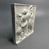Roman Hercules Plaster Statue Crafts Desk Decoration Ornaments Creative Hercules Characters Sculpture Room Aesthetic Decor