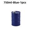 1Pc 25oz Water Bottle Drums Whisky  Portable Stainless Steel Hip Flask