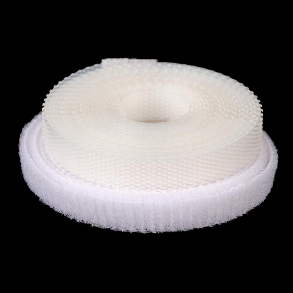 Thin 6/8/20mm Width Black/White Paste Strap  Sewing Stickers Magic Tapes Sticker Clothes Fastener Tape