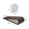 Door Stop Wedge, Lightweight Holder, Non-slip Protection, for Office, Bedroom, Hotel,