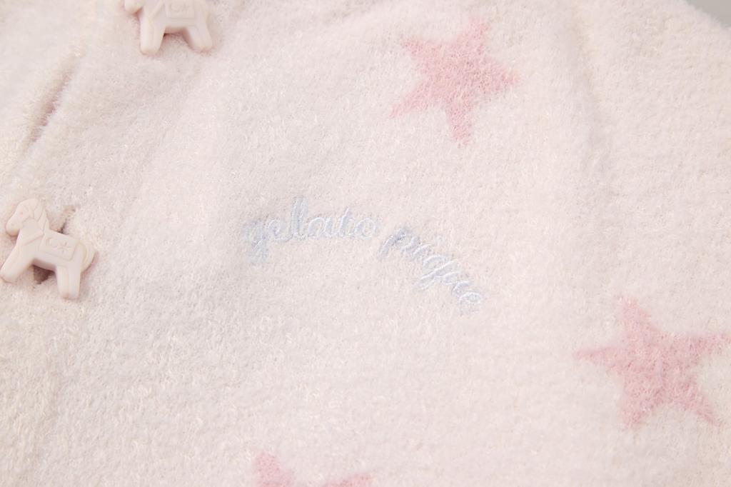 Gelato Pique BABY Smoothie Star JQD Poncho PBNT241413 PNK