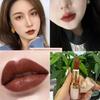 Trendy Autumn and Winter Hong Kong Style Chestnut Brown Chocolate Color Cream Brown Matte Lipstick for Yellow Skin, Natural Look, Milk Tea Color