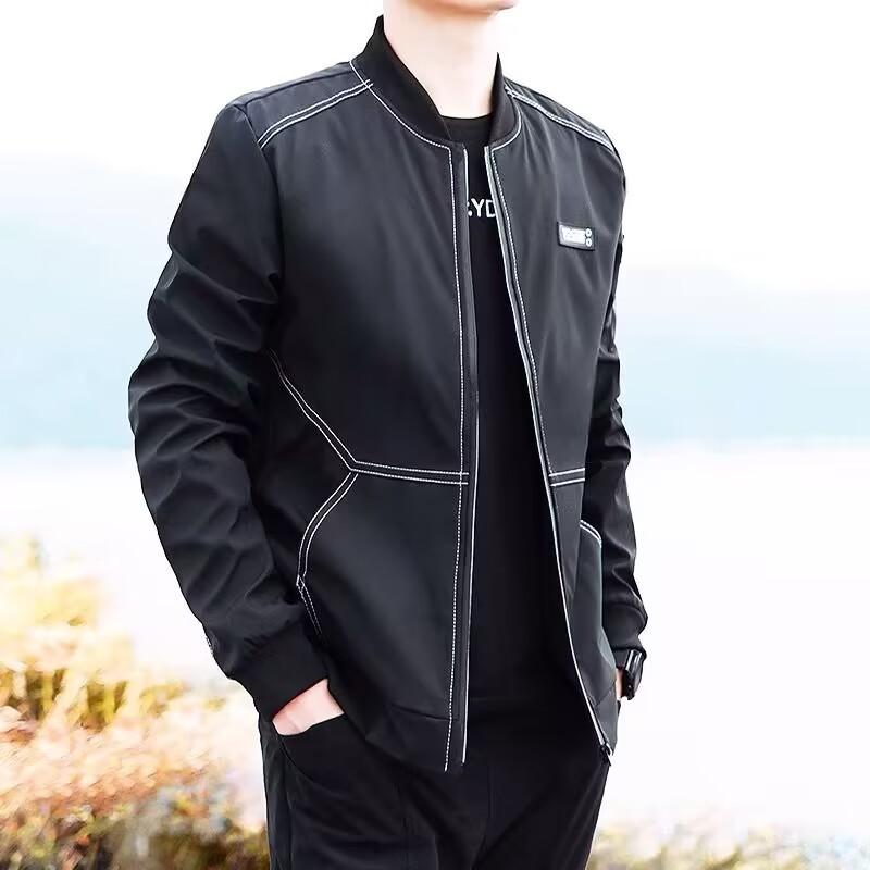 Spring and Autumn Coat Men's New Casual Versatile Trend Loose Large Size Youth