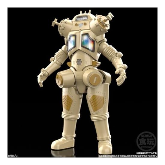 Bandai SMP [SHOKUGAN MODELING PROJECT] Space Robot King Joe, 1 piece, Candy Toy/Gum