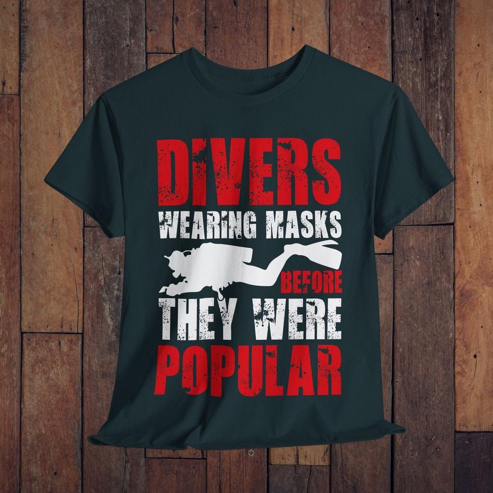 

Футболка для дайвинга, Винтажная футболка для дайвинга, Унисекс футболка для подводного спорта 3XL