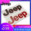 For Jeep For JEEP Grand Cherokee Commander Renegade Liberty Compass Patriot Wrangler Tj Jk Decoration ABS Car Front Emblem Tr