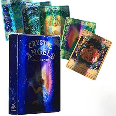 9,3*6,7 cm Crystal Angels Oracle Laser Karten 44 Stücke Karten