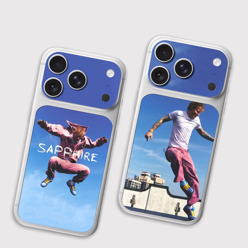 Singer E-Ed Sheeran For iPhone 17 pro max New Print Back Cover Decal Wrap Skin Rear Protective Sticker Film Creative