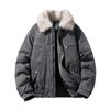 Retro American Style Men's Versatile Cotton Padded Jacket - Thickened Autumn/Winter Outerwear by LEE.