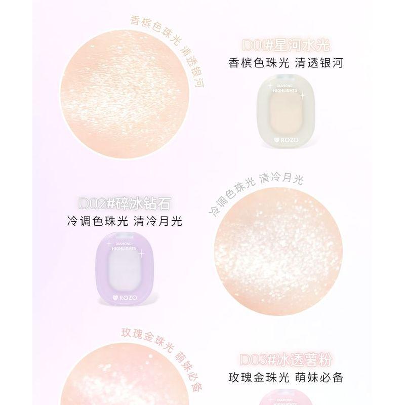 ROZO - Galaxy Pearl Highlighter - 3 Shades