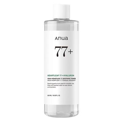 Heartleaf 77 Soothing Toner (500ml) – Calming & Hydrating Toner for Sensitive and Acne-Prone Skin, Korean