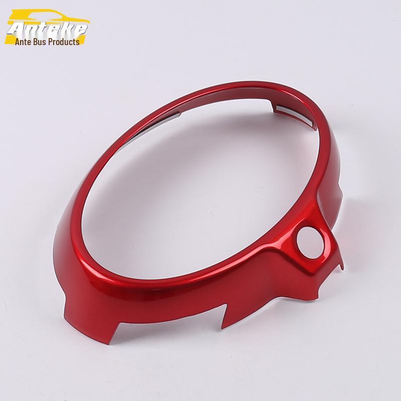 19 GM6 Front Emblem Bright Ring Electroplated Logo Trim Frame for Car