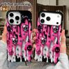 Phone Case: 2D Flat Suitable for iPhone 18 17 16 15 14 13 Pro Film Protective Case, Couple Style, Starry Sky Background, Christmas and Halloween Holid