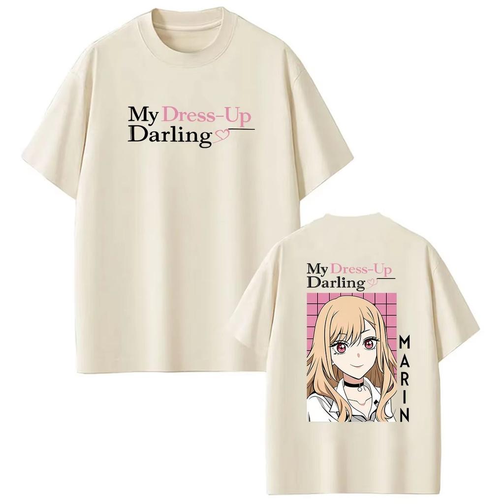 Hot Sale Anime Marin Kitagawa My Dress Up Darling Graphic T Shirts Y2k Unisex Unisex Cute Tshirt Print Crew Neck Casual T Shirt