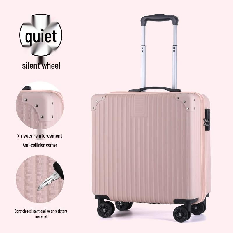 Valiză multifuncțională de 18 inch pentru fete, de cabină, cu încuietoare TSA și spațiu de depozitare de 20 inch