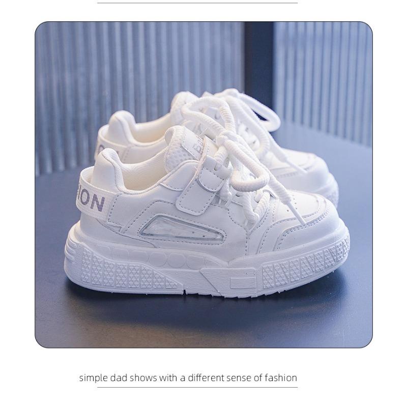 Girls' Sports Shoes Spring New Children's Net Surface Breathable Daddy Shoes Boys Soft Soled Running Shoes