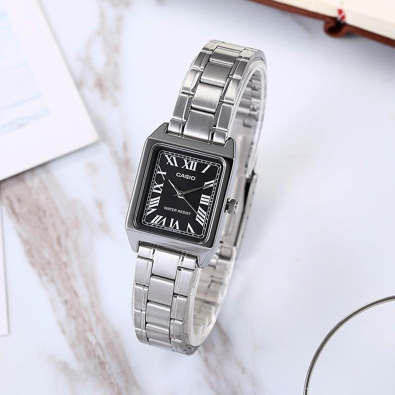 CASIO Women's Standard Series Black Watch LTP-V007D-1B LTP-V007D-1B