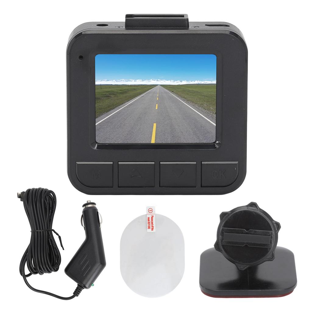 1080P WiFi Mini Palubní kamera do auta Palubní kamera do auta 2palcový LCD displej Záznam ve smyčce G-senzor Zámek 130 stupňů