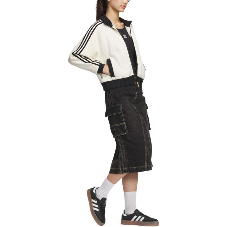 Adidas Originals RETRO Jacket Women's Ecru JN0722-