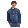 Build Your Brand Denim Jacket Heavy Ounce Boxy New Mid