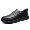 Fashion Spring Autumn Solid Color Loafers Men  Fashion Casual Soft Sole Leather Shoes Male Wear-resisting New Designer Dress Shoes Man