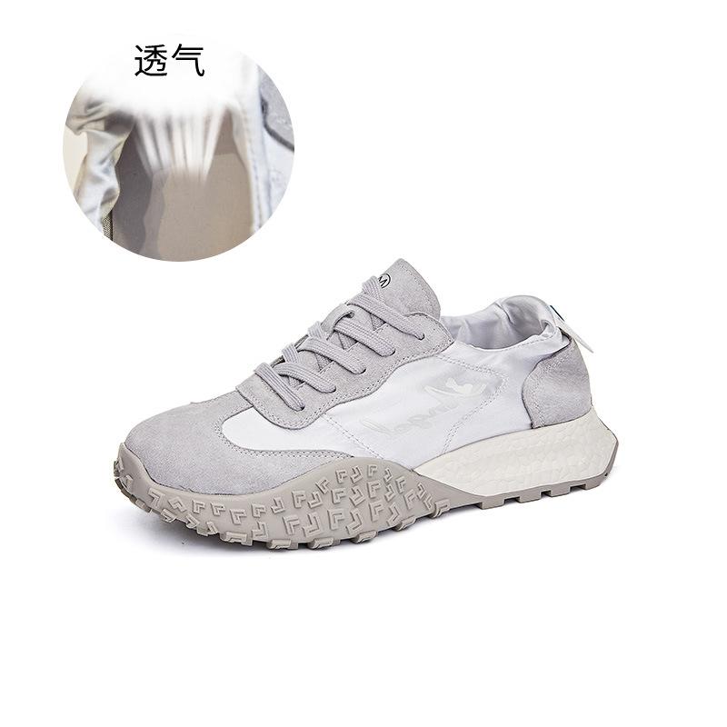 

Leather Forrest Gump shoes women s 2025 summer new casual sports shoes women s fashion versatile height-increasing shoes breathable women s shoes tren 40 сірий колір