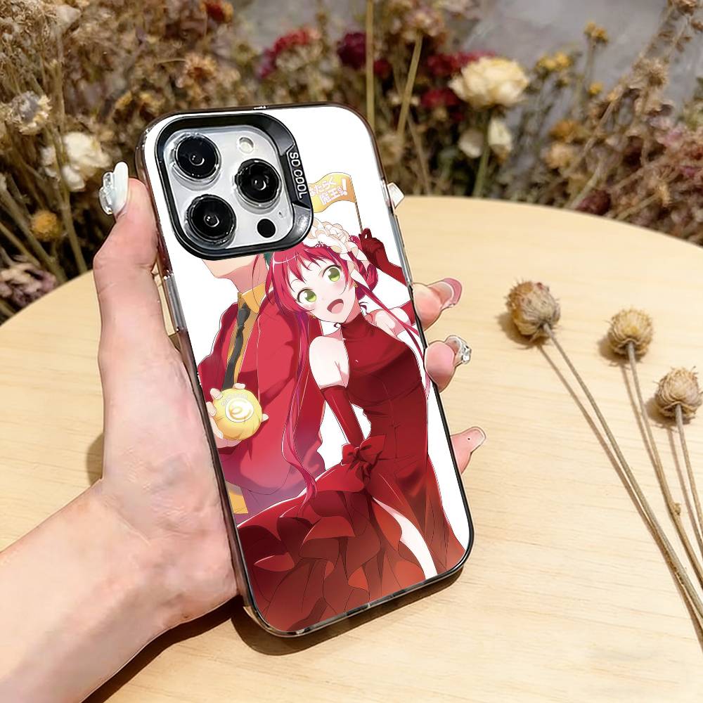 

The Devil is a Part-Timer_ Phone Case For iPhone 17,16,15,14,13,12,11 Plus,Pro Max,XS,Colorful Silver Phone case Funda Cover iPhone17ProMax
