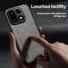 KEYSION Luxury Retro PU Leather Phone Case for OnePlus 15 5G Soft Silicone+PC Shockproof Phone Back Cover for One Plus 1+ 15