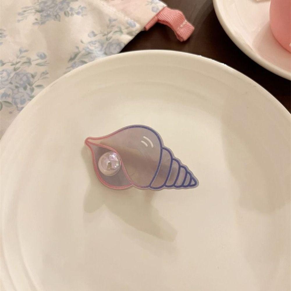 Hair Accessories Shell Hair Clip Pearl Sweet Barrettes Colorful Starfish Hair Clip  Headdress