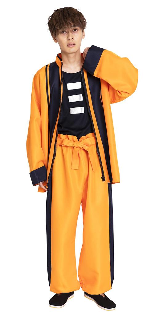 Clearstone Cosplay Halloween Orange Dancer Orange Men's