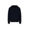 Solid Color Hooded Zip Knit Sweater Men Sweaters Navy-Blue 6R1MX6-1MNAZ-0920